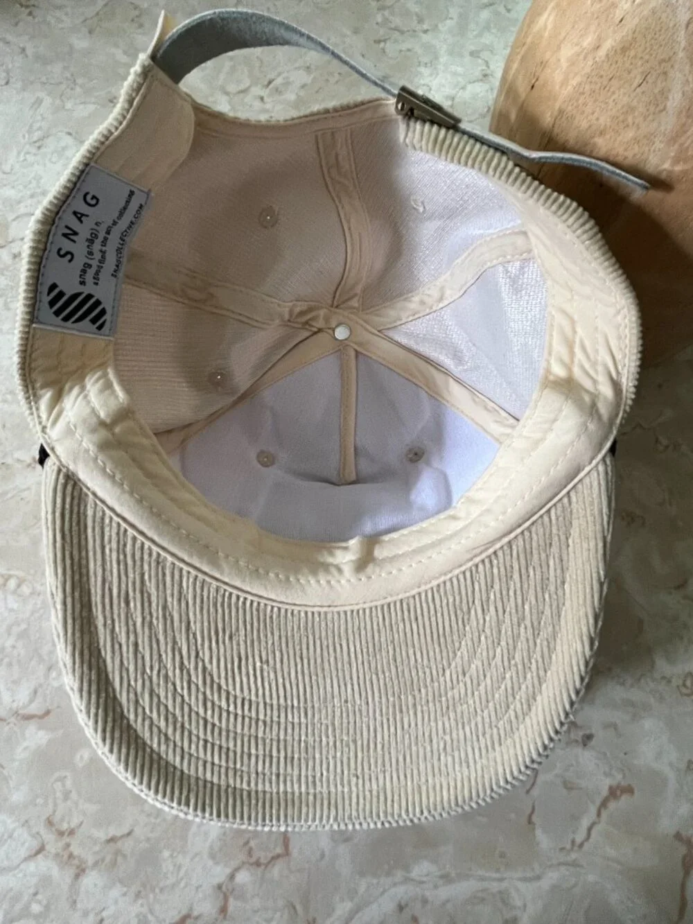 Snag Collective High Powered Mutant Hunter Thompson 5 Panel Corduroy Cap - Picture 6 of 8